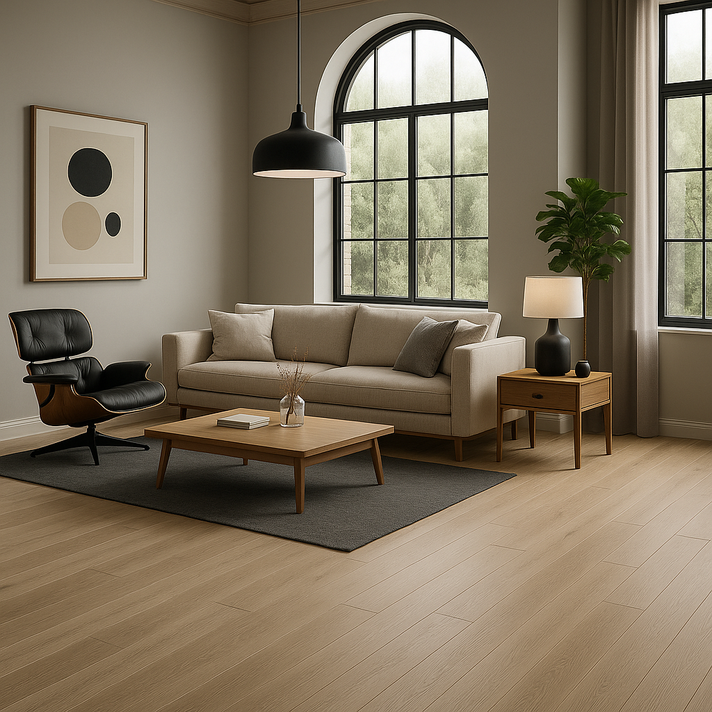 Metro Series – SPC Hybrid Flooring Light Oak 6.5mm