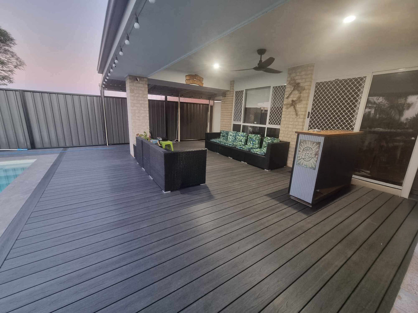 Ultra Deck Lux-Wood Charcoal