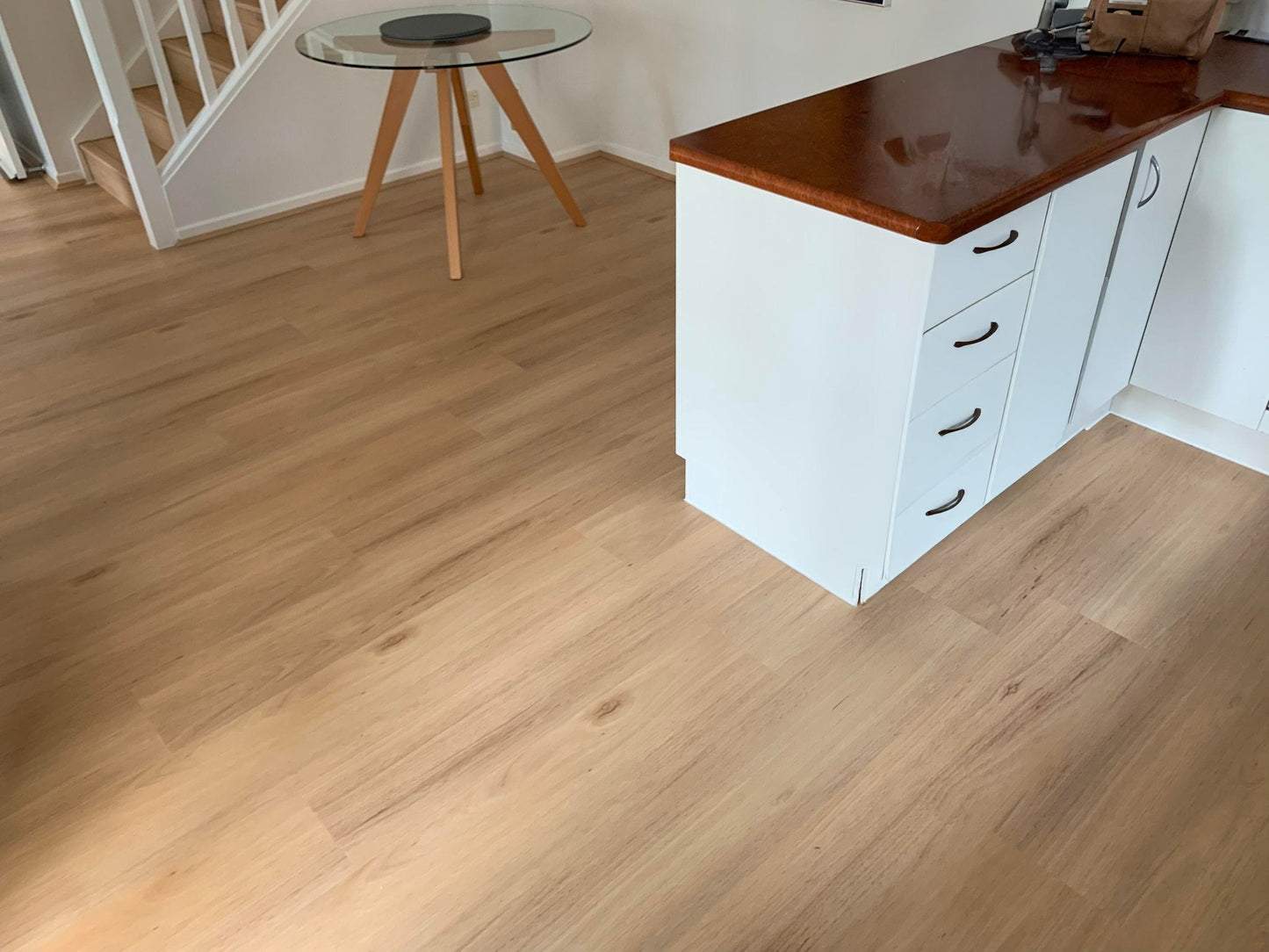 Tasmanian Oak - SPC Waterproof Timba Touch Hybrid Flooring - Floor Trader