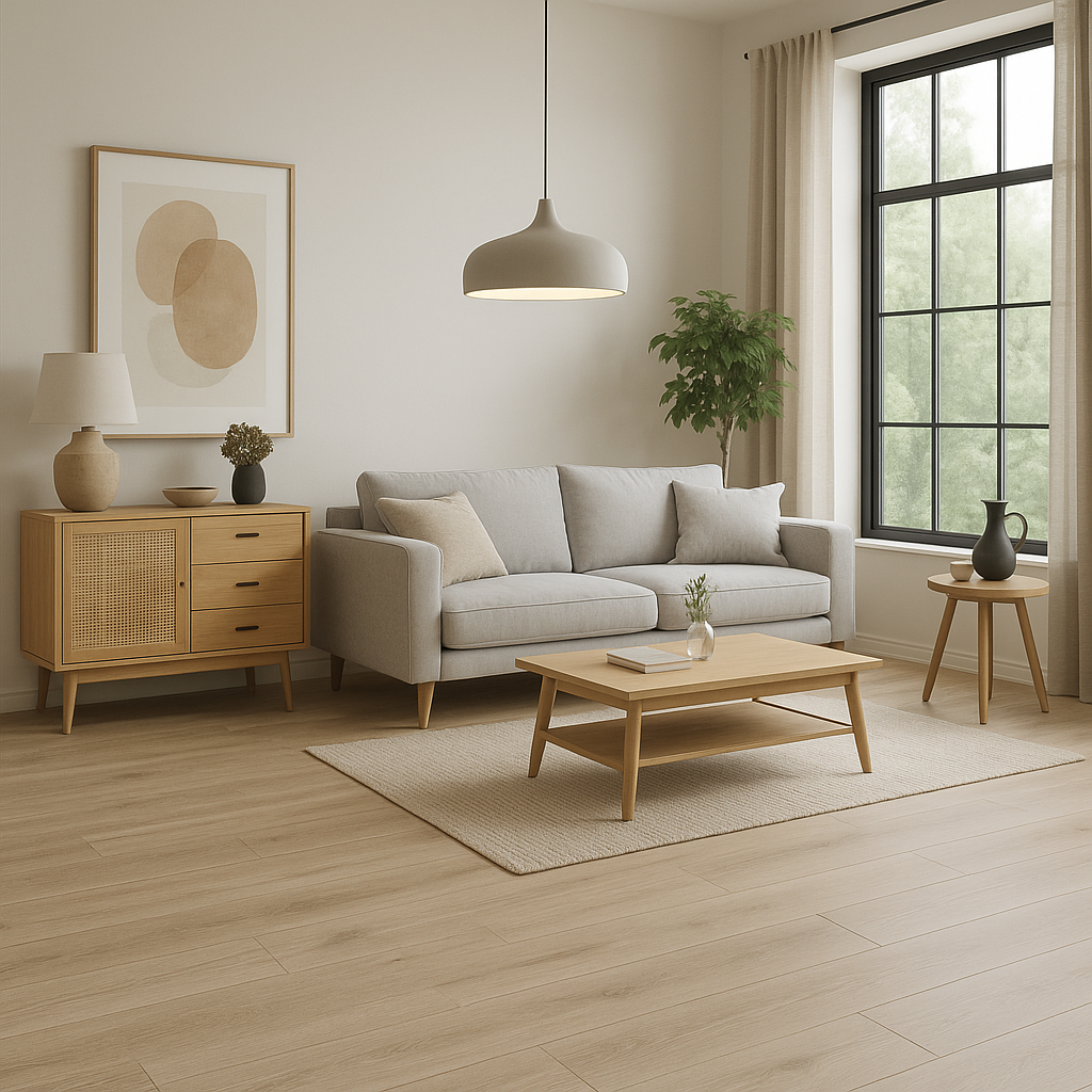 Metro Series – SPC Hybrid Flooring White Oak 6.5mm