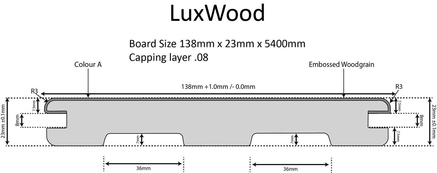 UltraDeck LuxWood Sea Salt