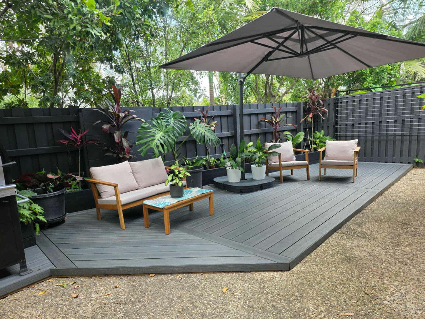 Ultra Deck Lux-Wood Charcoal