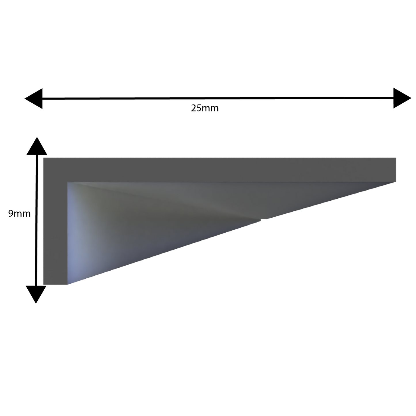 L-Trim 2400mm x 25mm