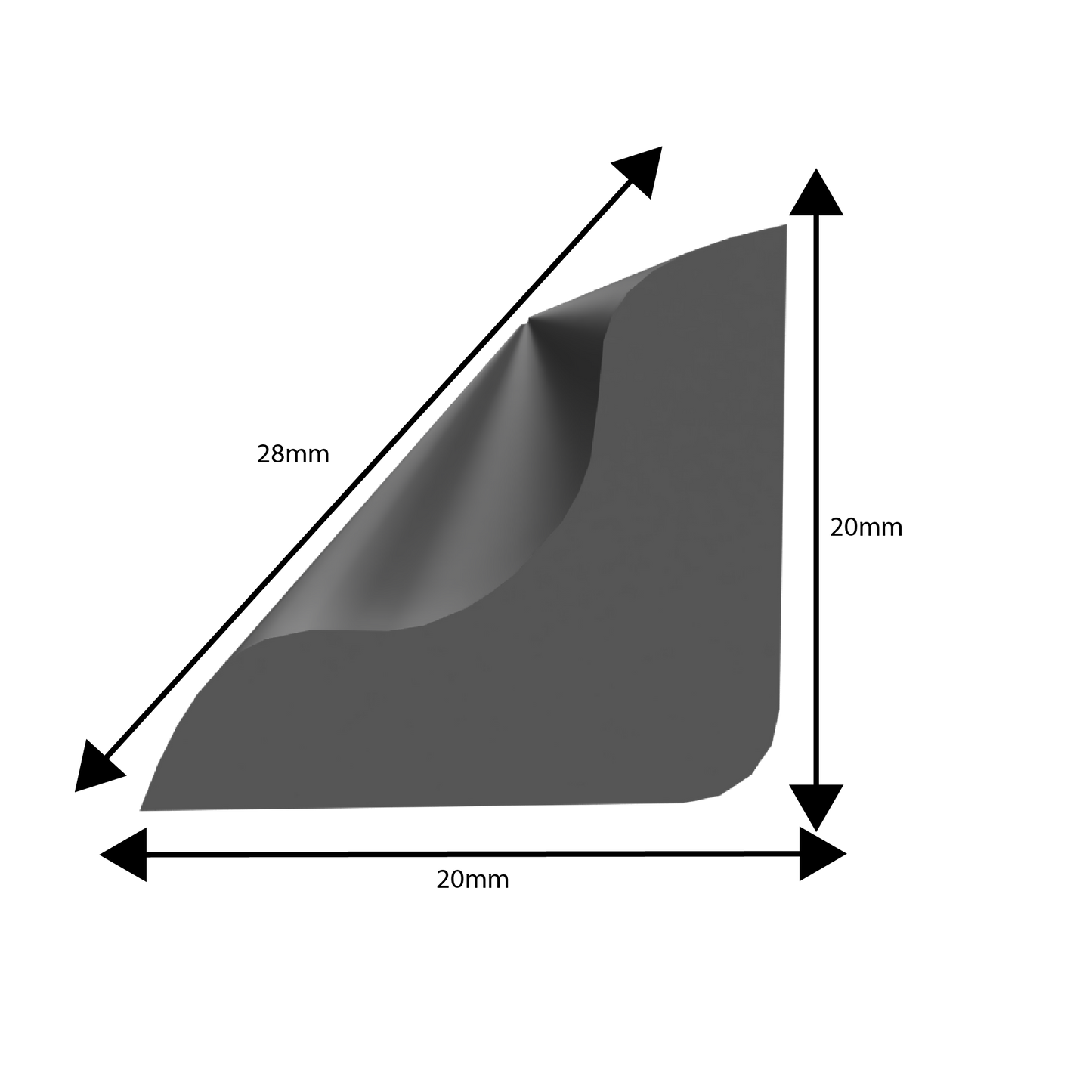 Scotia 2400mm x 20mm