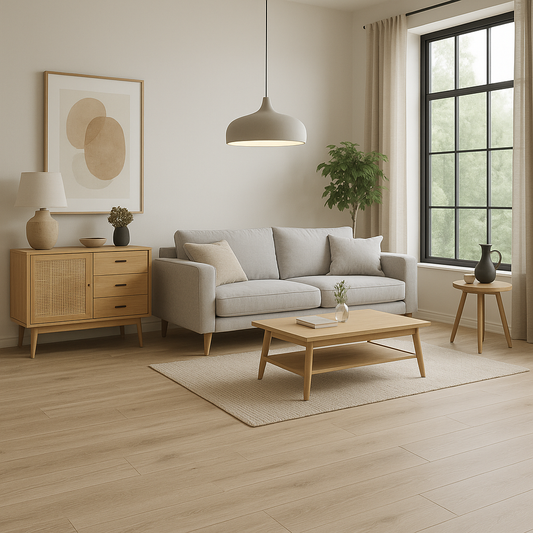 Metro Series – SPC Hybrid Flooring White Oak 6.5mm